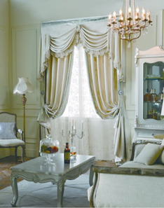 美式風格窗簾2