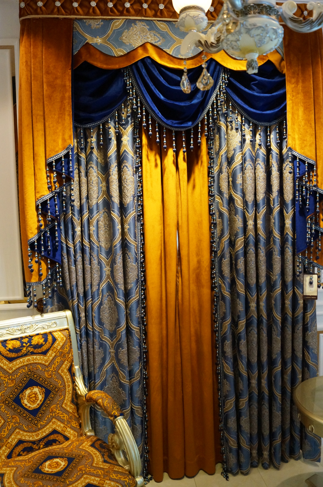 歐式風格窗簾